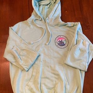 Ocean city, Maryland Hoodie, slightly worn, Good condition, Teal/Blue